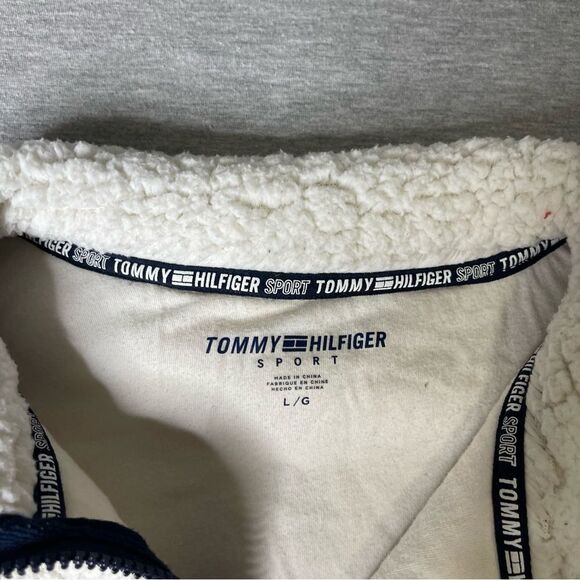 Tommy Hilfiger Sport Women's Long Sleeve Zip-Up Windbreaker Jacket - Picture 8 of 11